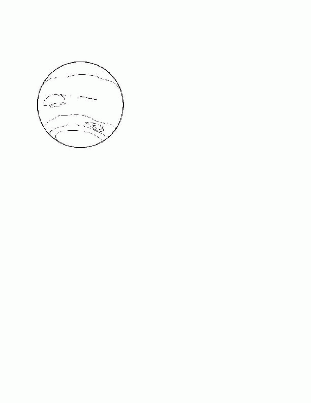 planet pluto coloring pages