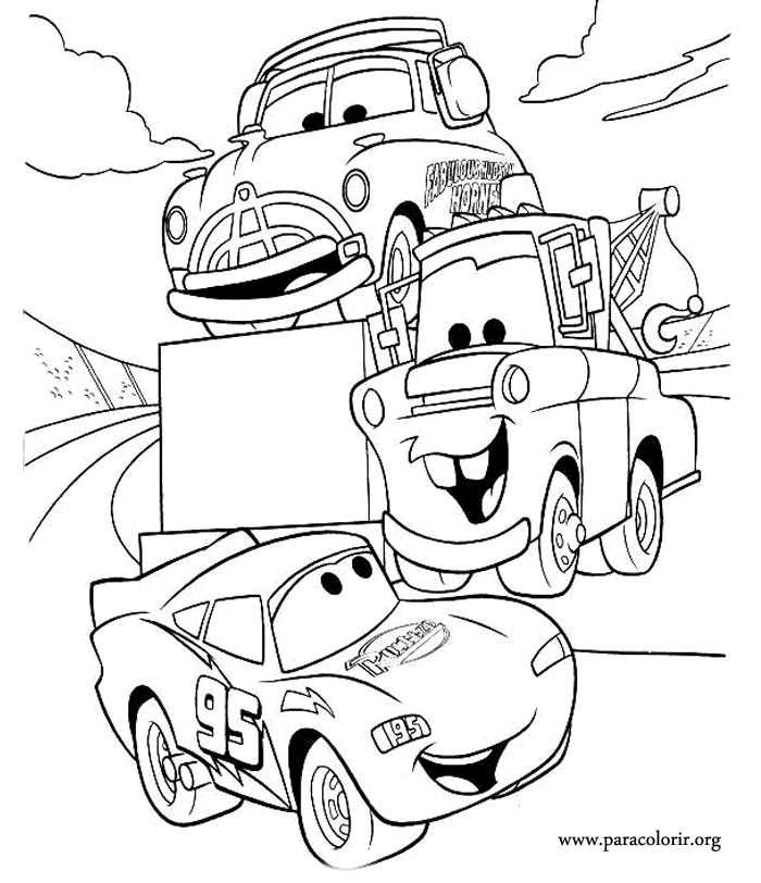 free disney cars coloring pages to print | Coloring Picture HD