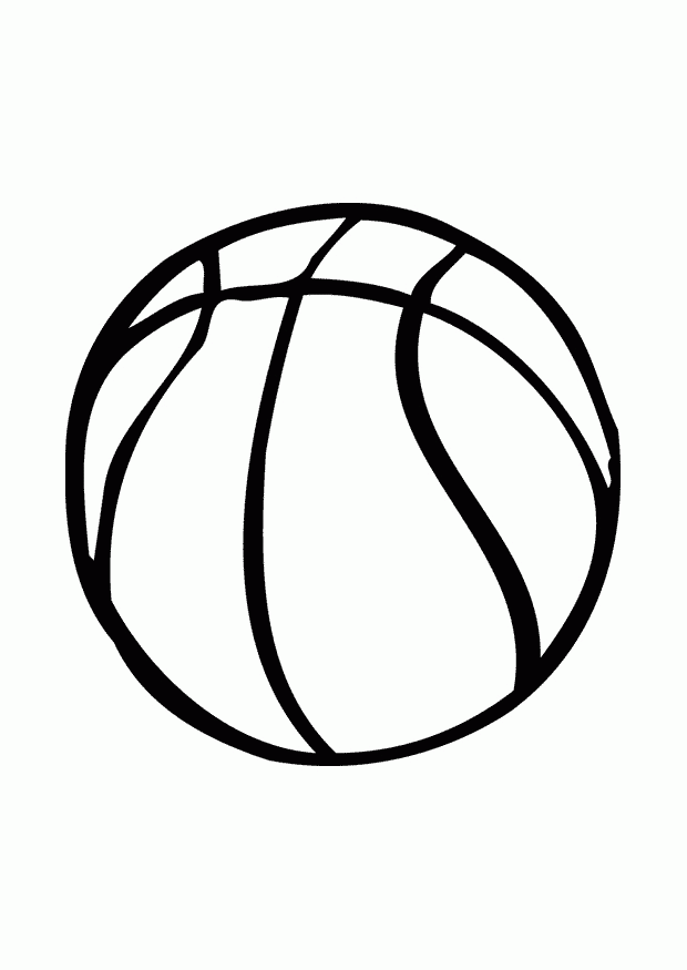 Coloring Pages Of Basketballs | Free Printable Coloring Pages