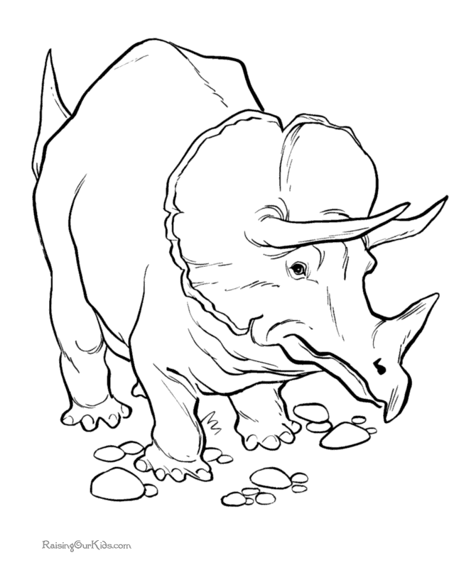  Printable Dinosaur Coloring Pages For Children