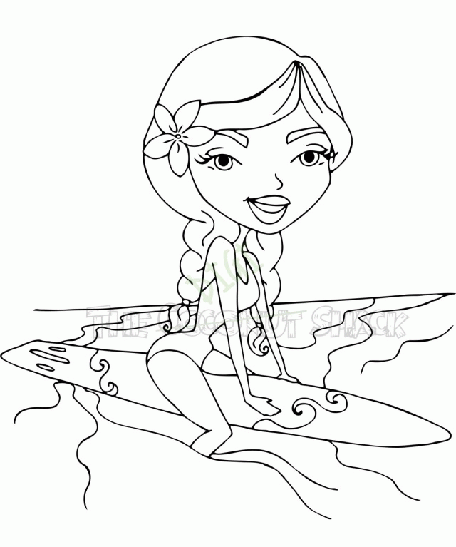 Surfing Coloring Pages Ink It Up Stamp It Out With Cathy Edgar