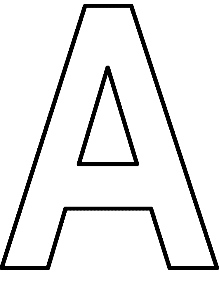 Letter A| Coloring Pages for Kids | Best Coloring Pages