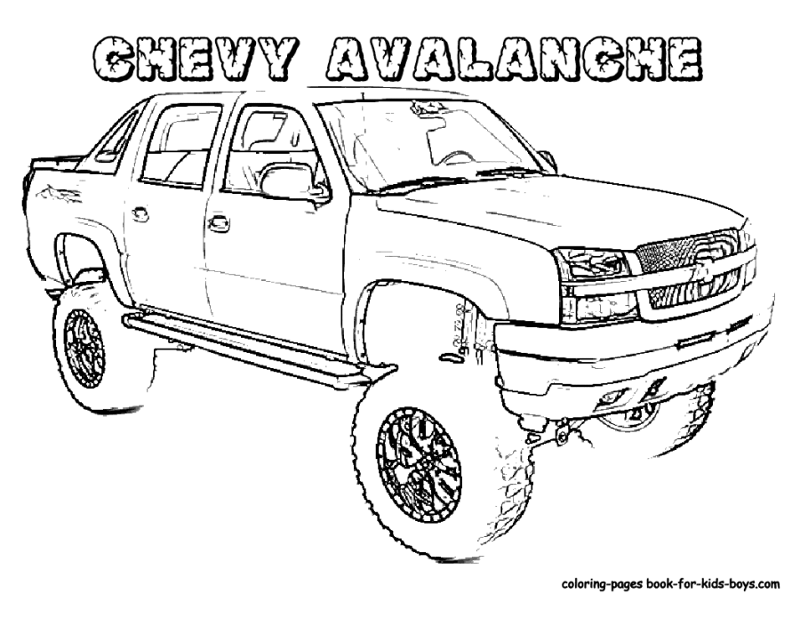 Printable 21 Chevy Coloring Page - Mustang Coloring Page