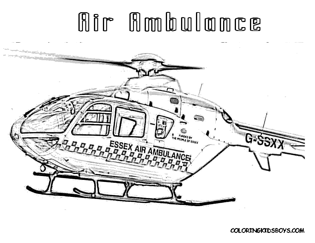 Free Police Helicopter Coloring Pages, Download Free Police Helicopter