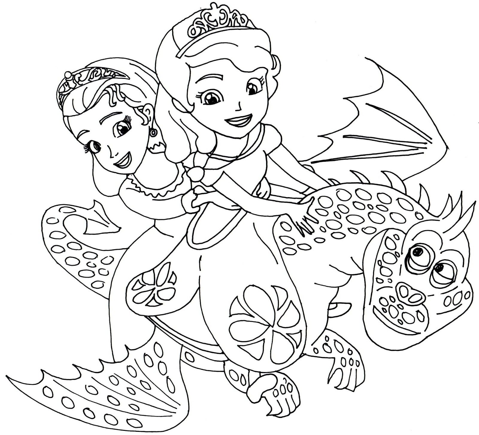 Free Sofia The First Printable Coloring Pages, Download Free Sofia The