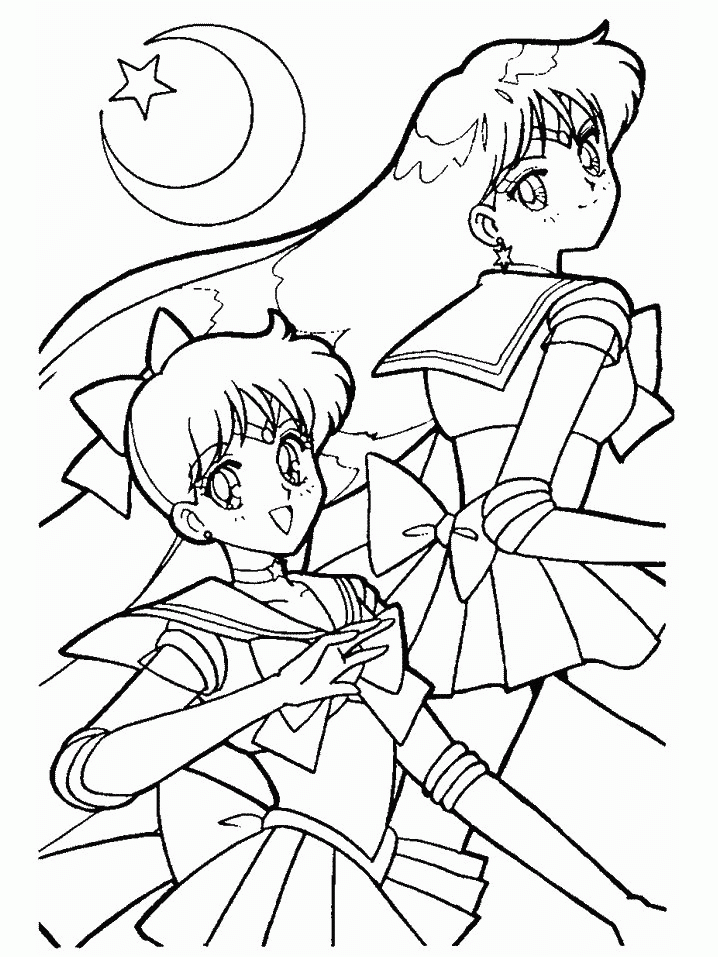Anime Coloring Pages Printable Disney Coloring Book Res
