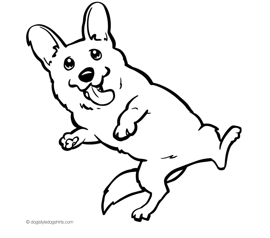 Dog| Coloring Pages for Kids | Coloring pages of dogs - DogiStyle