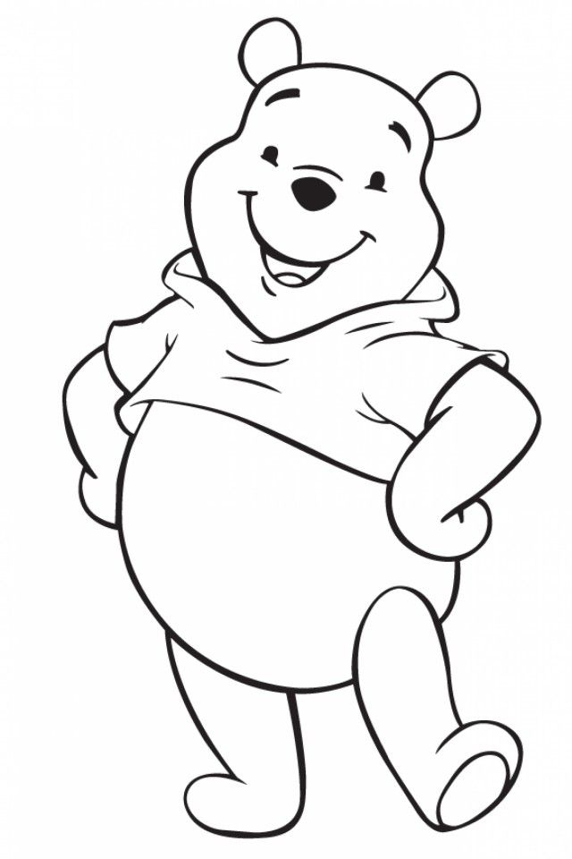 Baby Pooh Bear Coloring Pages | download | Free Printable Coloring Pages