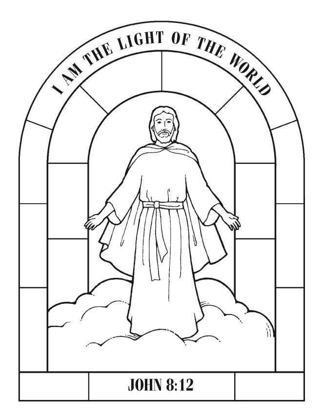 jesus holding the world coloring pages