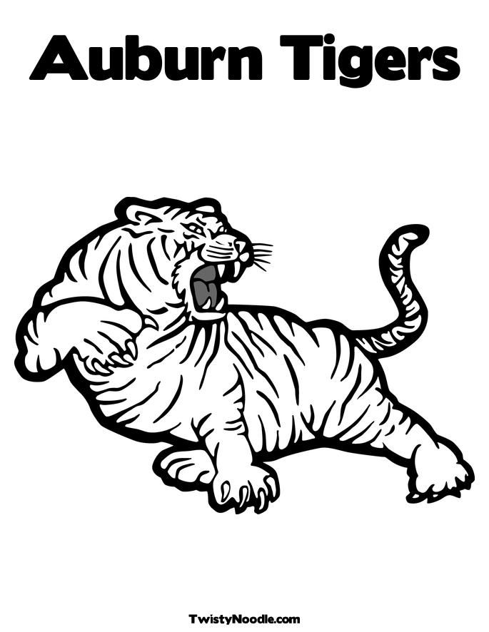 auburns logo Colouring Pages