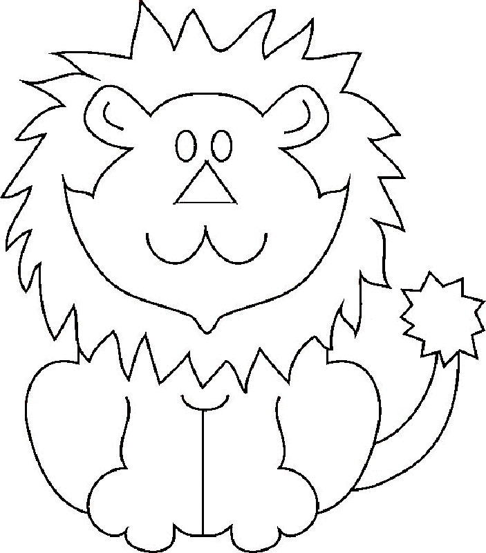 Lions Coloring Page | Free Printable Coloring Pages