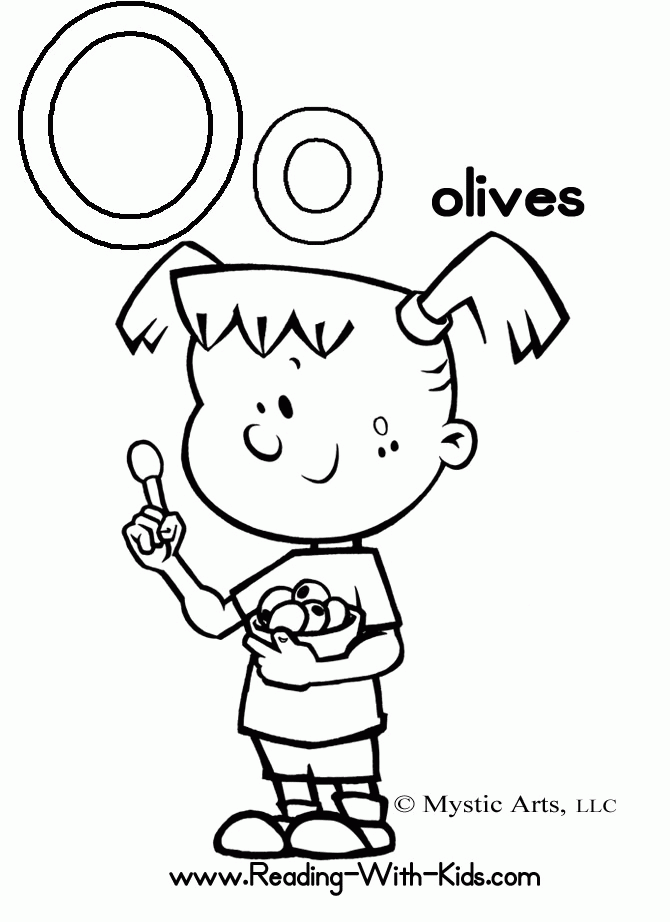 Free Letter O Coloring Sheets, Download Free Letter O Coloring Sheets