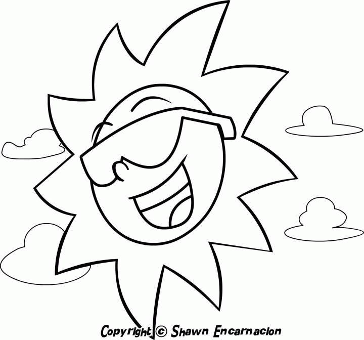 Summer| Coloring Pages for Kids Printable