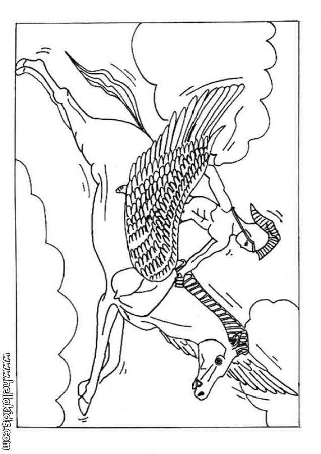 Pegasus Greek Mythology Drawings Images  Pictures 