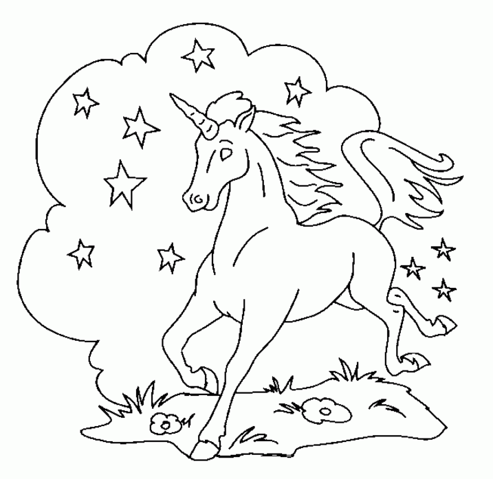 Free Unicorn Pictures To Print And Color, Download Free Unicorn