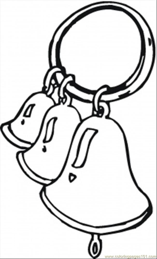 musical bells Colouring Pages
