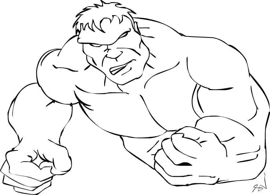 Clip Arts Related To : elmo hulk coloring page. 