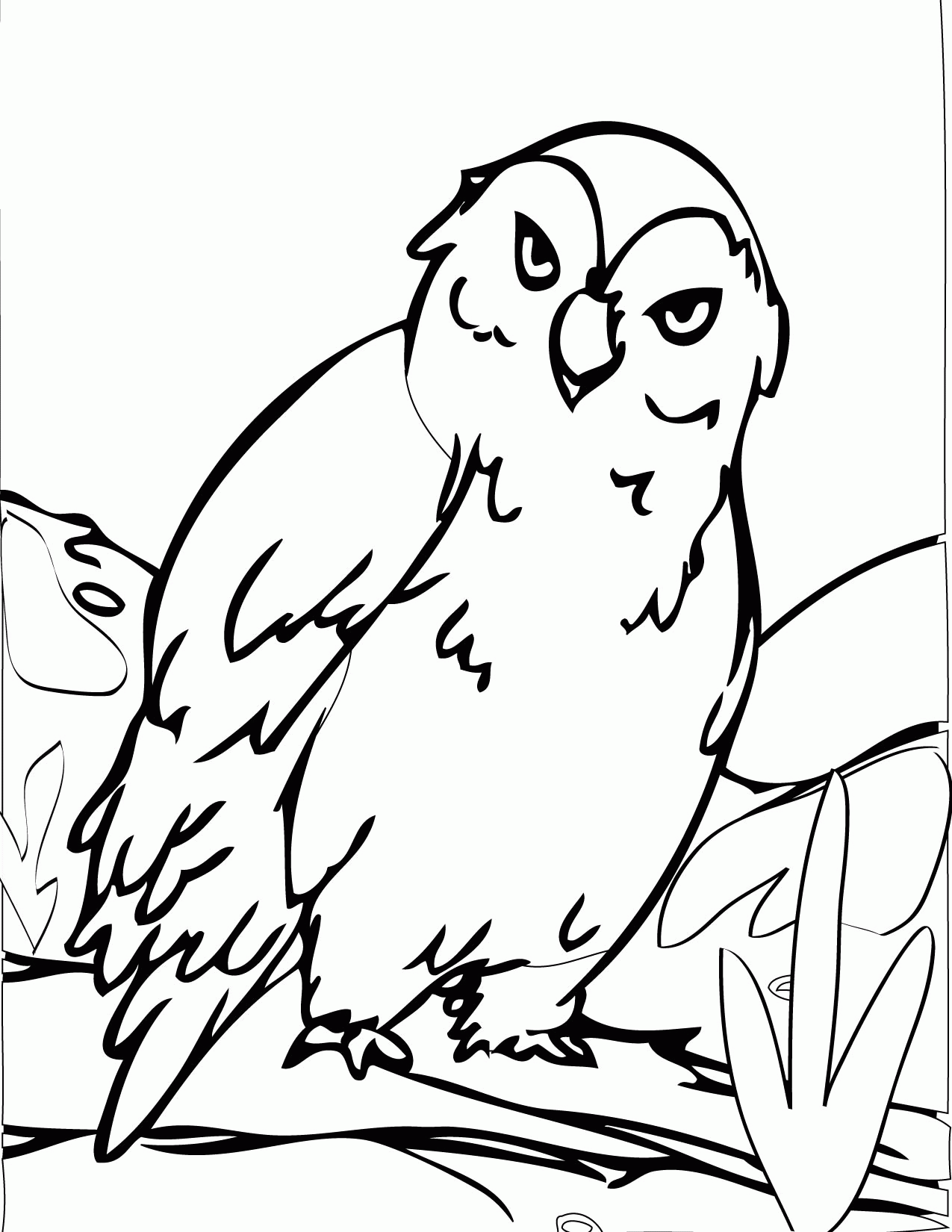 Christmas Owl Clip Art Coloring Pages | Coloring Pages For All Ages