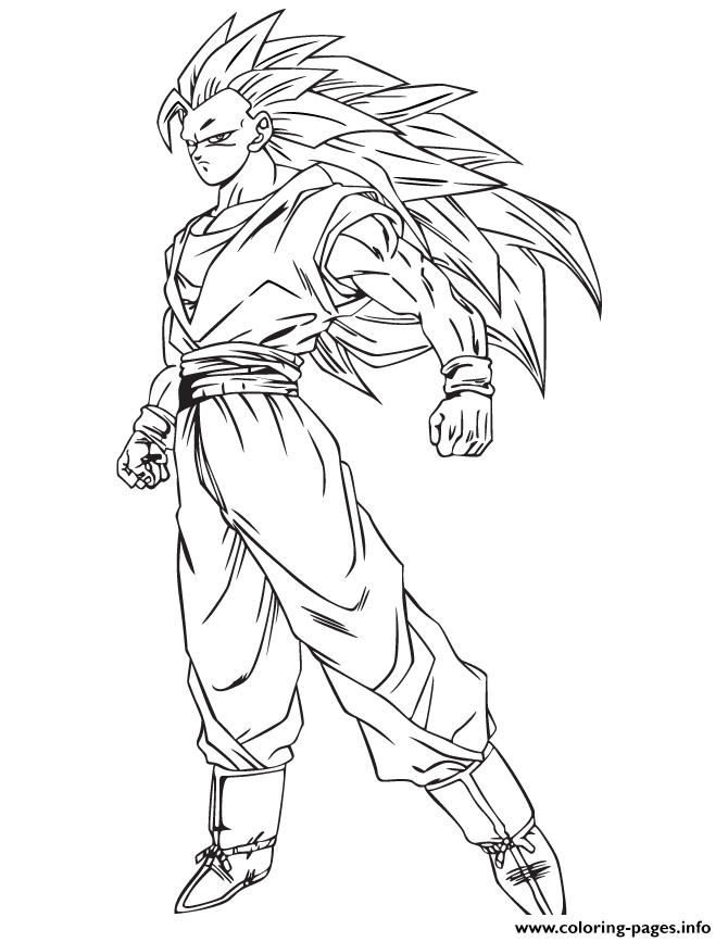 Goku Coloring Games | Coloring Pages for Kids and for Adults