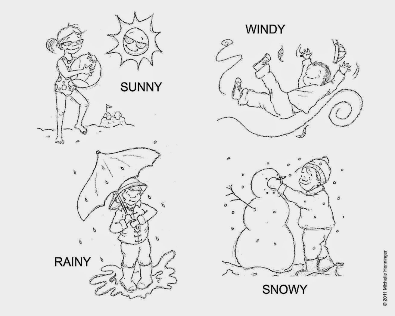 weather worksheets - Clip Art Library