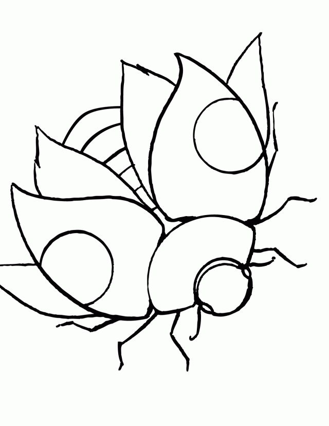 Ladybug Coloring Pages Free Coloring Page Site Ladybug