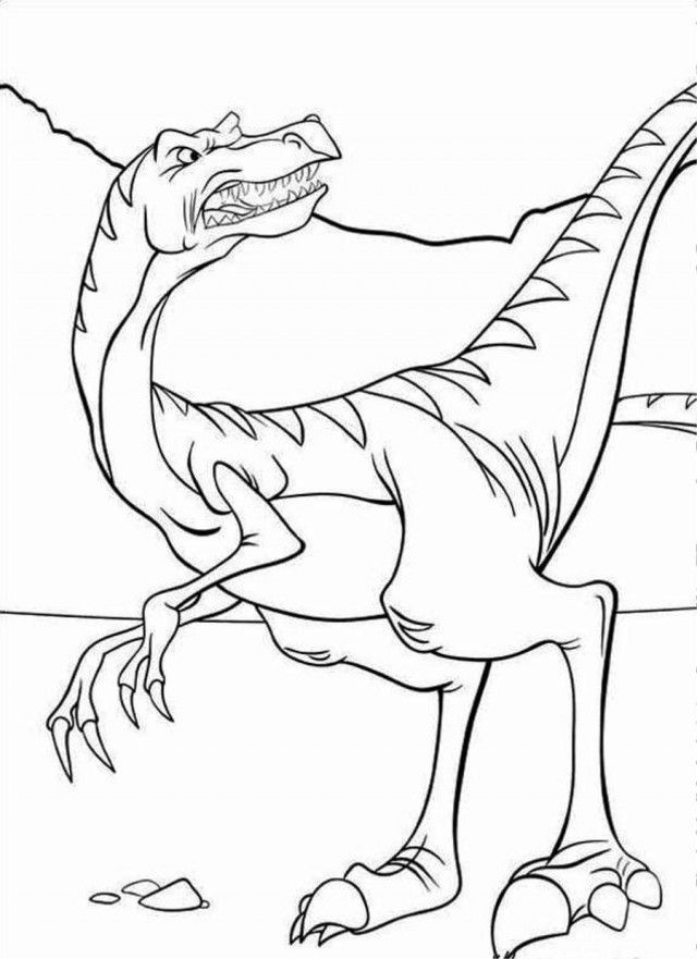 Print Or Download Land Before Time | Free Printable Coloring Pages
