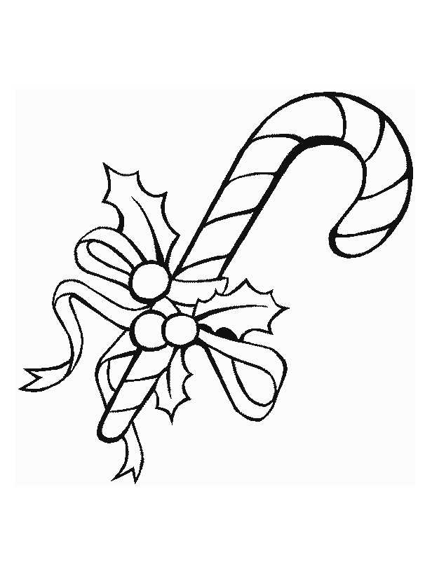 Christmas candy cane coloring pages | Best Coloring Pages| free printable