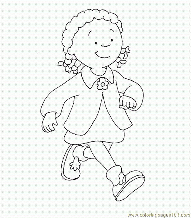 Caillou Coloring Pages To Print