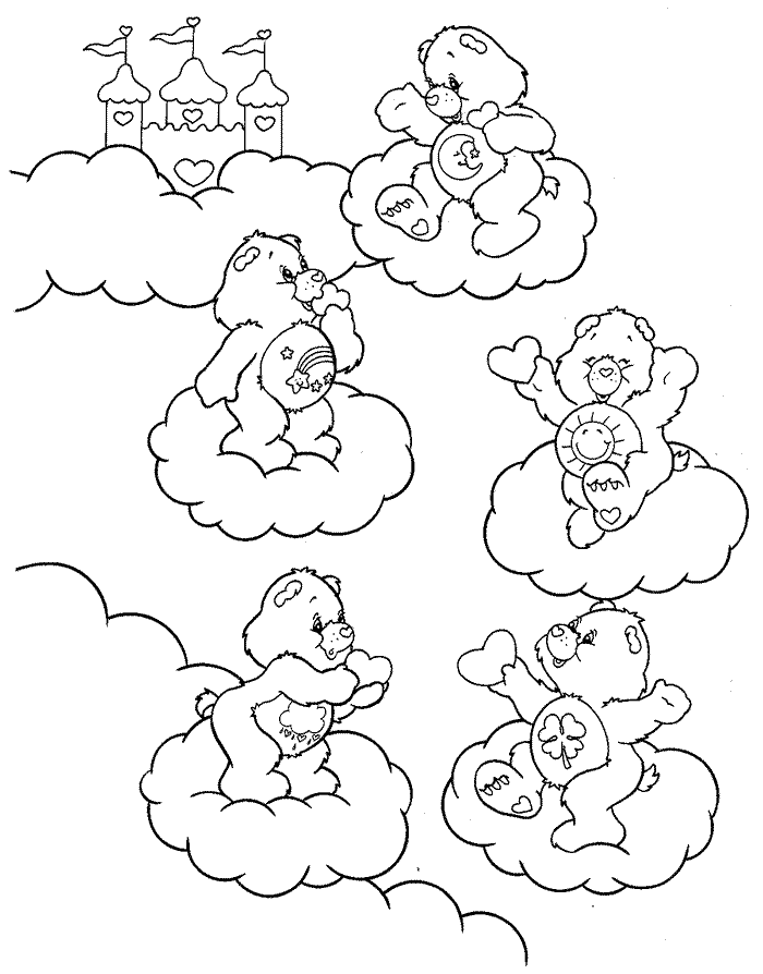 Featured image of post Love Care Bear Coloring Pages