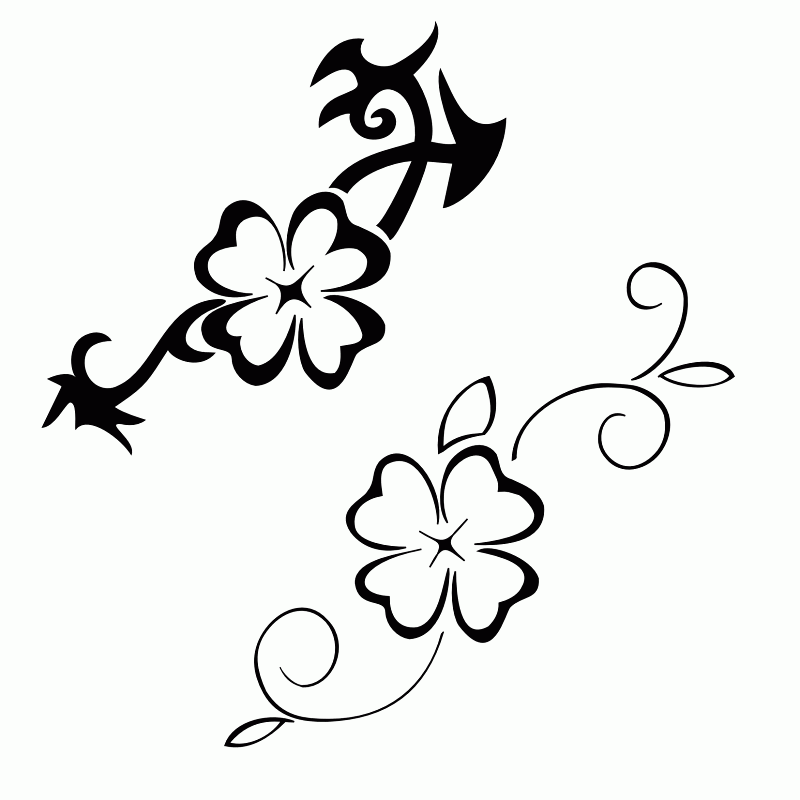 black clover tattoo meaning