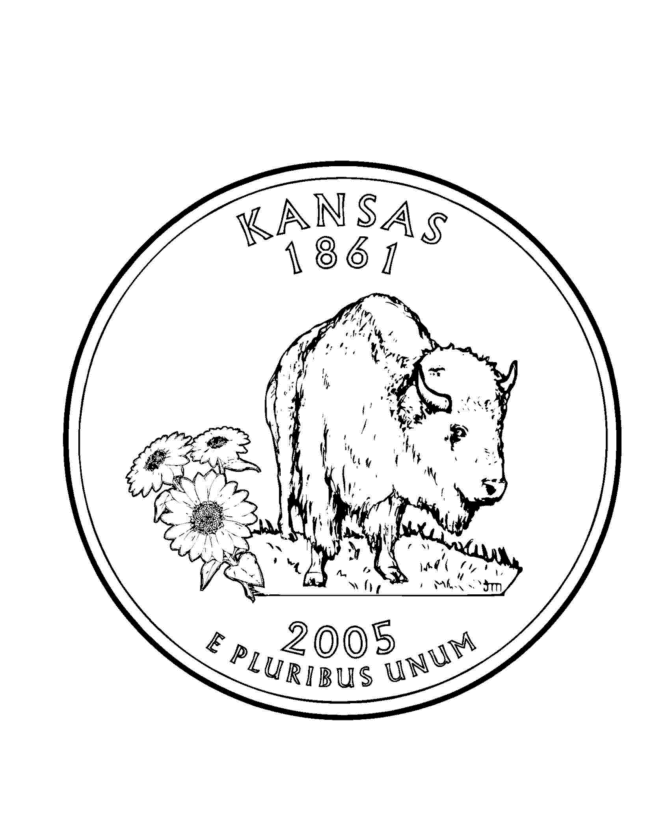 Coloring Pages Of Quarters