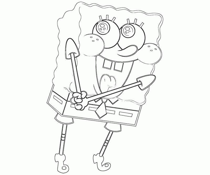 Sponge Bob Square Pants Sandy Cheeks Coloring Pages | download