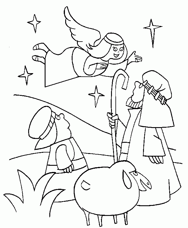 Download A Christmas Angel Celebrating News About The Birth