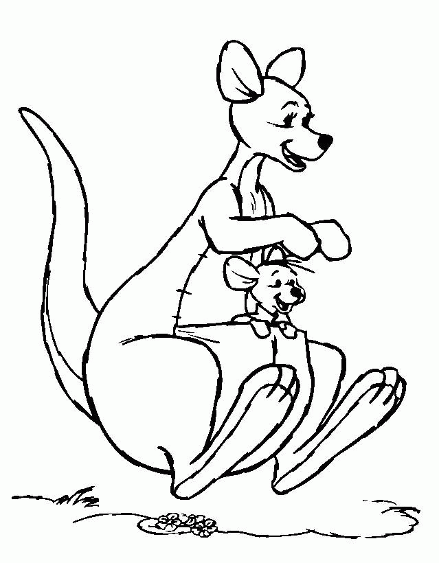 Pix For  Winnie The Pooh Characters Roo