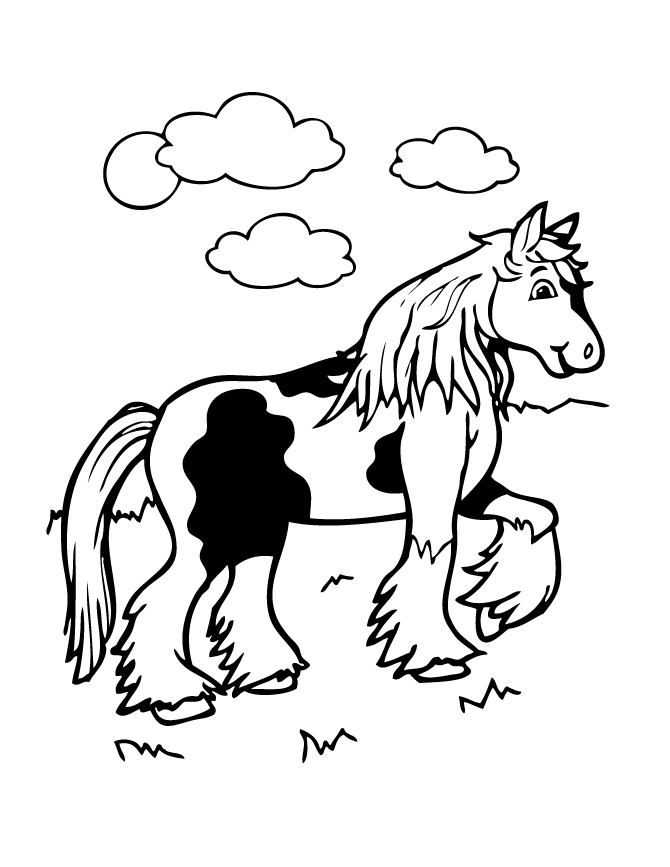 Free Printable Coloring Pages Of Horses, Download Free Printable