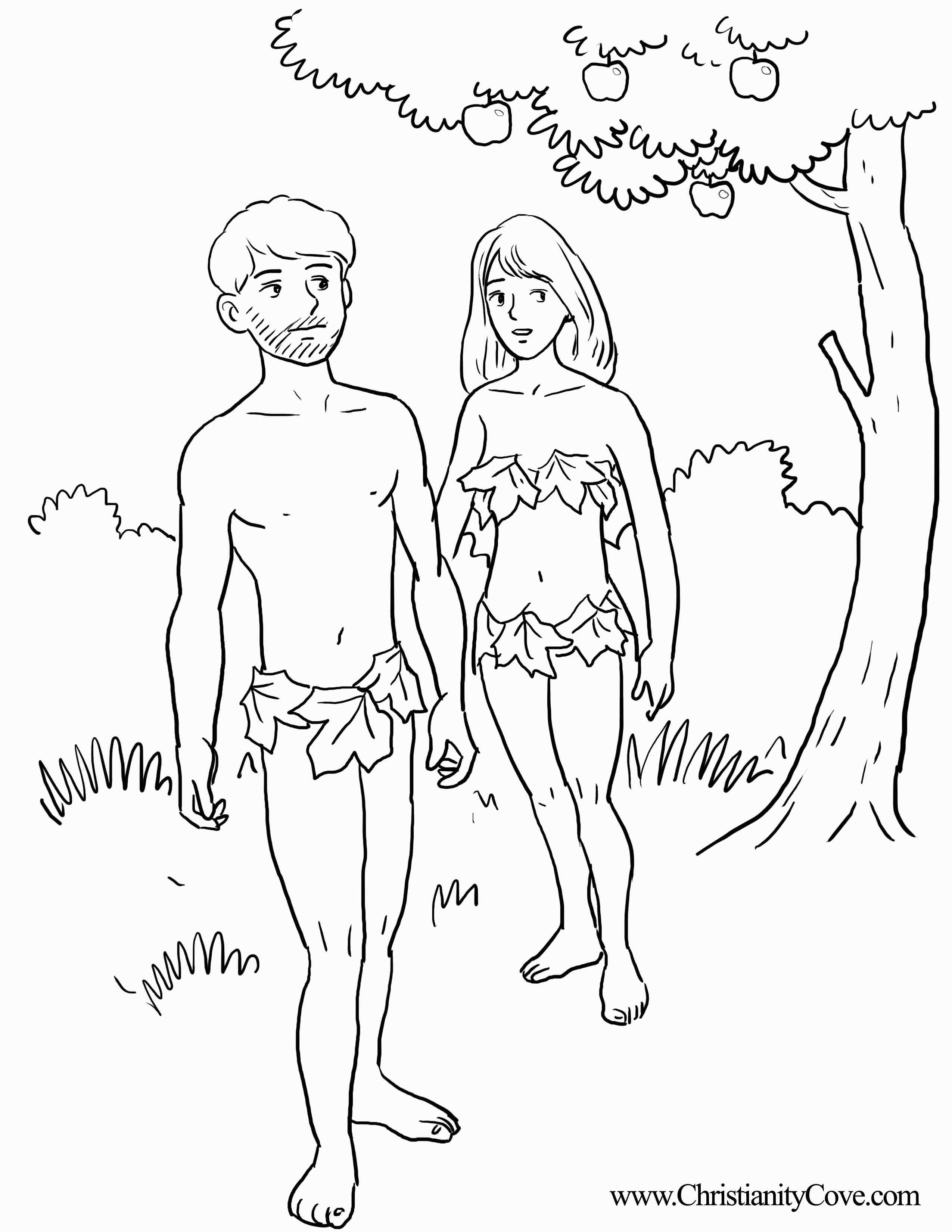 Clip Arts Related To : adam and eve snake drawing. view all Bible Story Ada...