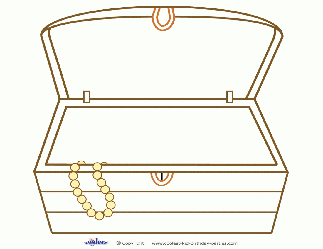 easy treasure chest drawing - Clip Art Library