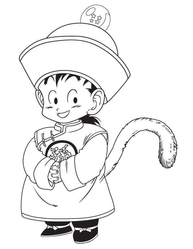 gohan coloring pages coloring pages of gohan dragon ball z