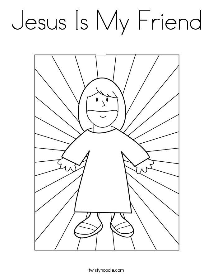 Amazing of Jesus Loves The Children Coloring Page At Jesu 