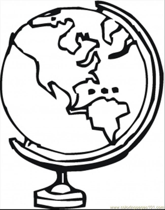 Free World Globe Coloring Pages Download Free World Globe Coloring Pages Png Images Free Cliparts On Clipart Library