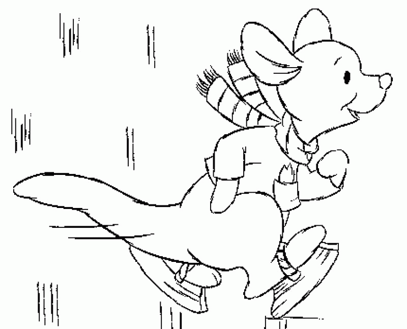 Winnie The Pooh Characters Coloring Pages | Rsad Coloring Pages