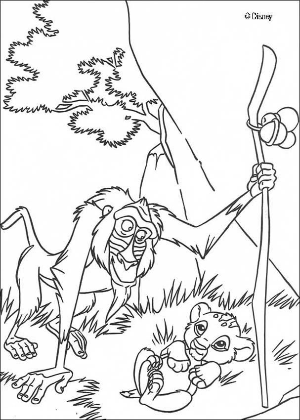 lion king disney Colouring Pages