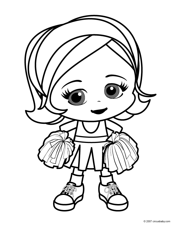 cheer | Kids Cute Coloring Pages