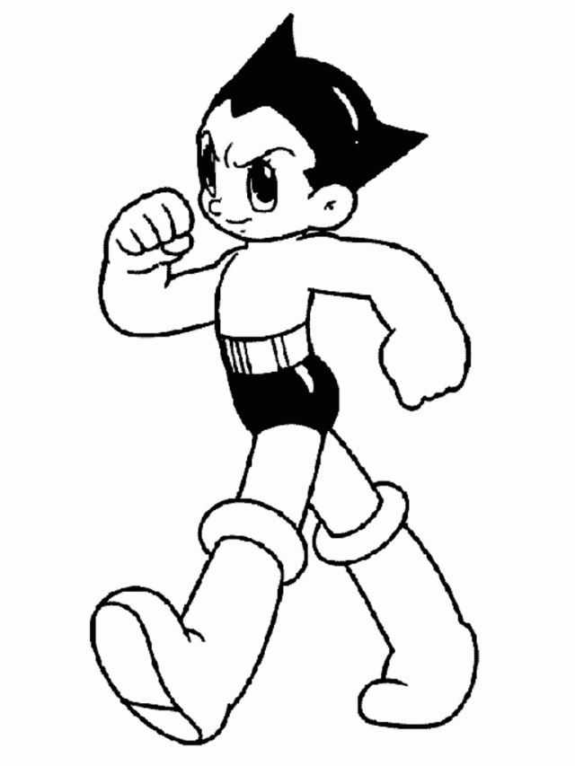 Baby Boy Coloring Pages Astro Boy Coloring Sheet For Kids