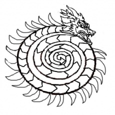 Dragon Mandala | children coloring pages | Printable Coloring Pages