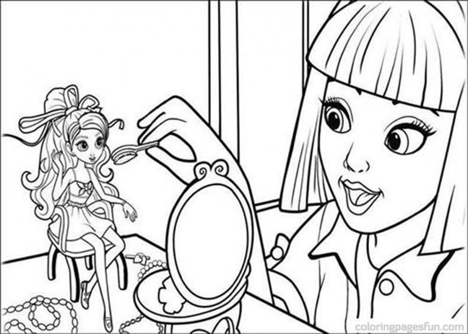 Thumbelina Coloring Pages : As Thumbelina And Friends Trying
