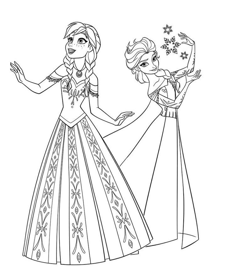 Disney Frozen Coloring  | For the girls