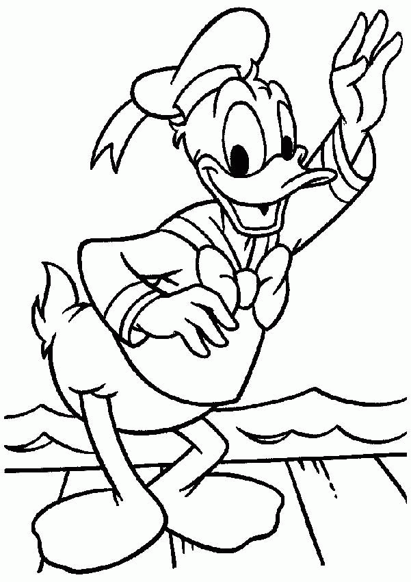 Donald Duck | Coloring 