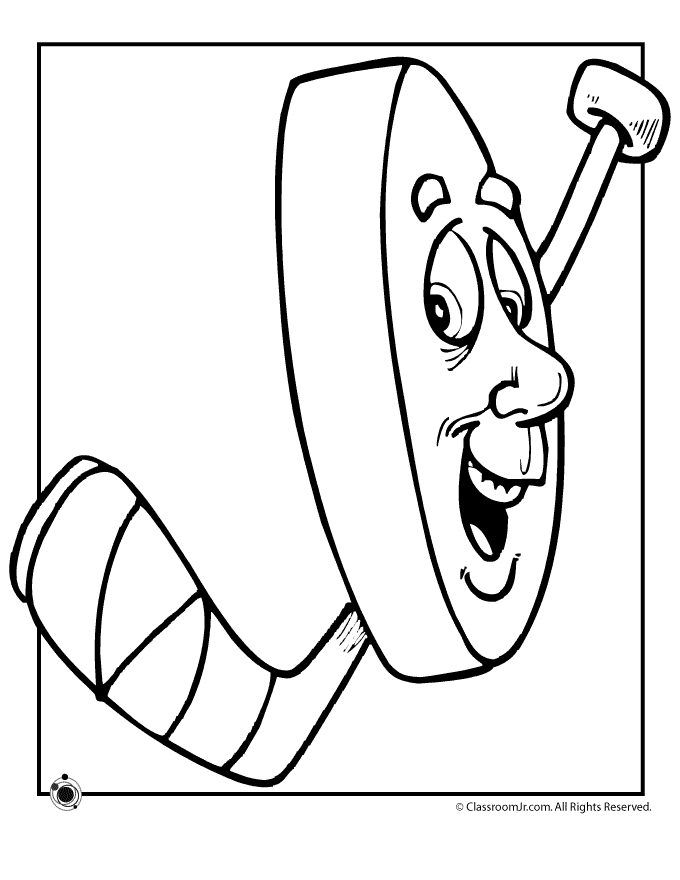 Posted In Hockey Coloring Pages