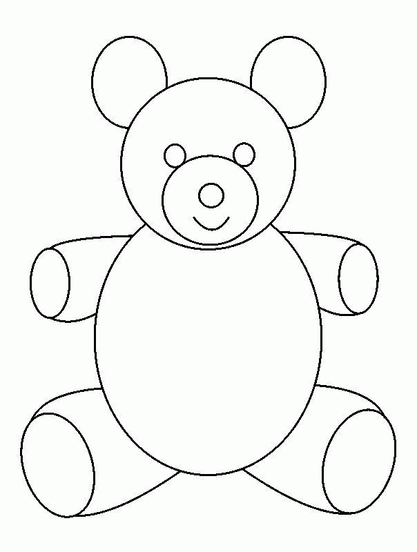 Free Outline Of A Teddy Bear, Download Free Outline Of A Teddy Bear png